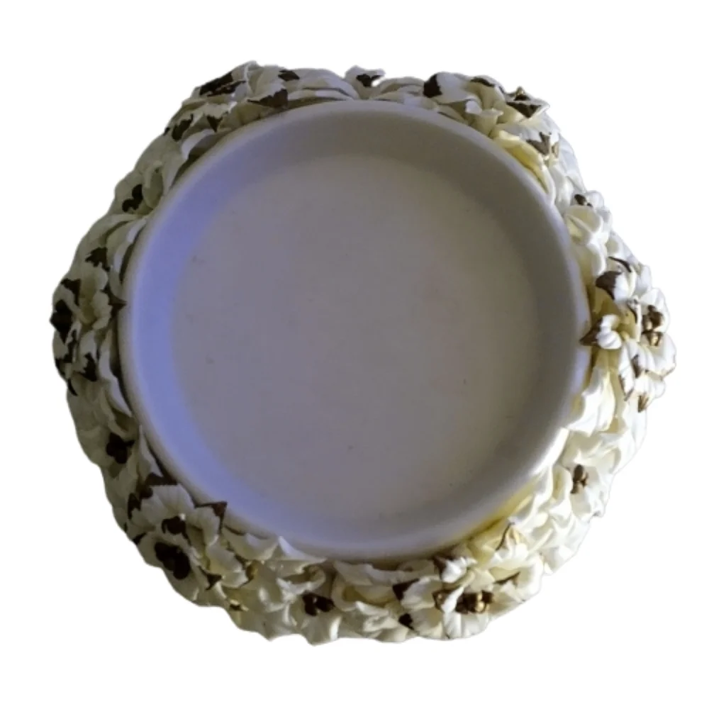 Pillar Candle Holder | Welcome Home | Poinsettia | - Picture 1 of 3